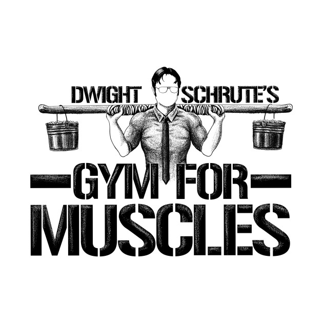 Dwight Schrute's Gym for Muscles - The Office - Tank Top ...