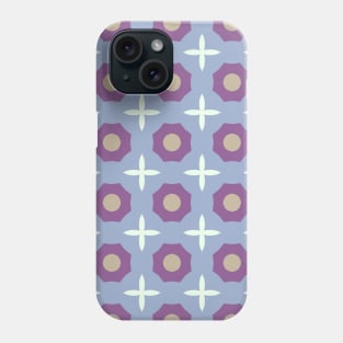 Purple floral pattern Phone Case