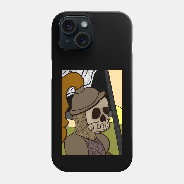 Death Phone Case by HCShannon