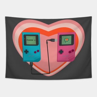 Valentines Day Player 1 Gamer Tapestry