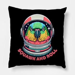 Astronomy Parrot Pillow