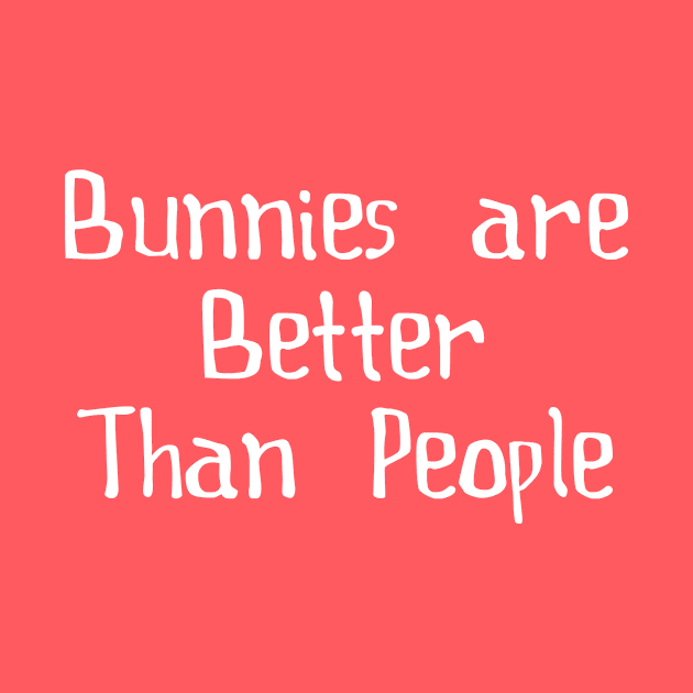 Bunnies are better than people by OverlordSuru
