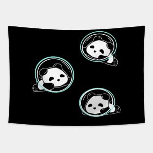 Space Pandas Tapestry