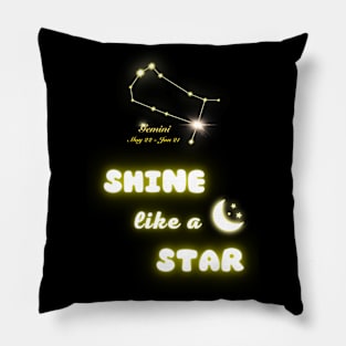 Shine Like A Star Pillow