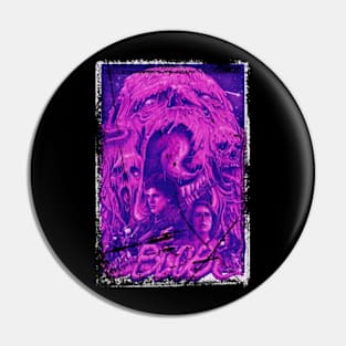 Menace From The Depths The Blob Film T-Shirt For Classic Horror Fans Pin