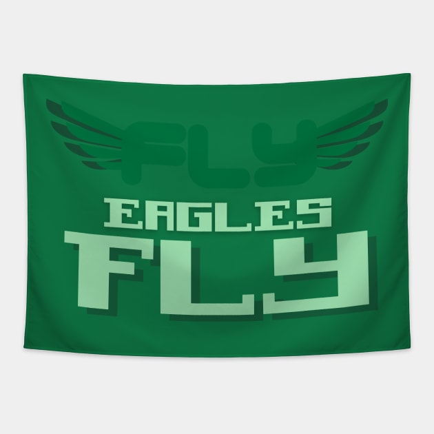 Fly eagles Fly -Philly Tapestry by Whisky1111