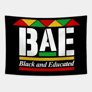 BLACK AND EDUCATED Tapestry