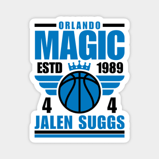 Orlando Magic Suggs 4 Basketball Retro Magnet