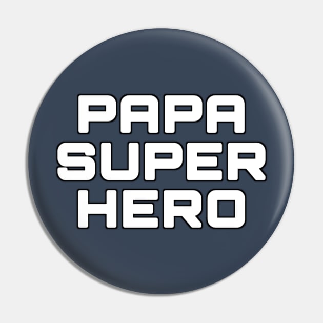 Papa super heroo Pin by 29Butterfly_Studio