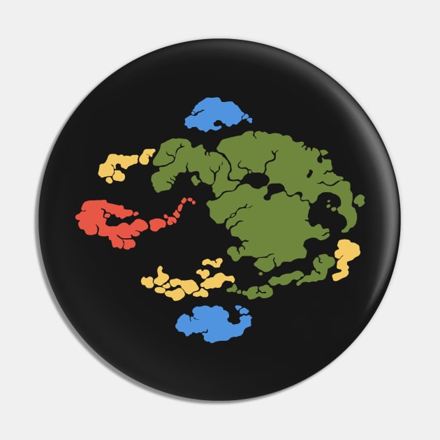 Avatar Map Color Pin by simplistictees