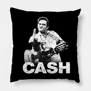 Cool Johnny Cash | Vintage Pillow