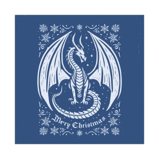 Merry Dragon Christmas T-Shirt