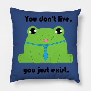 Toxic toad Pillow