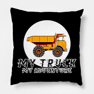 My Truck My Adventure Pillow