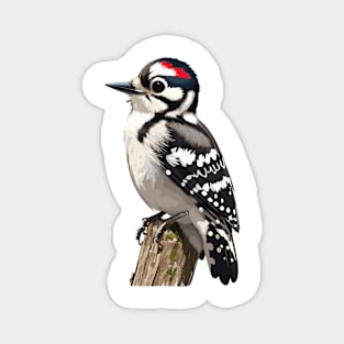 Downy Woodpecker Bird Magnet