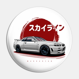 Skyline GTR R34 Pin