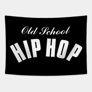 Old School Hiphop WHT Tapestry