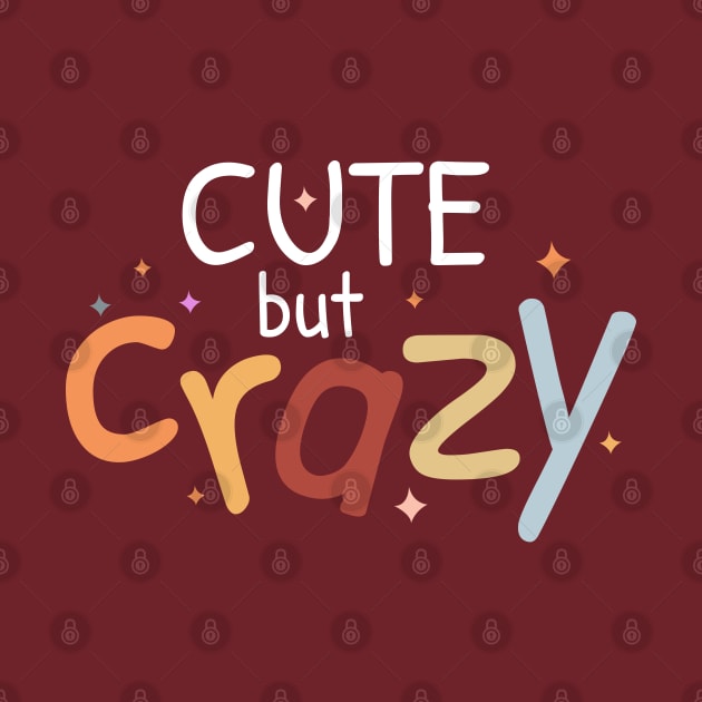 Cute but crazy text design by BrightLightArts