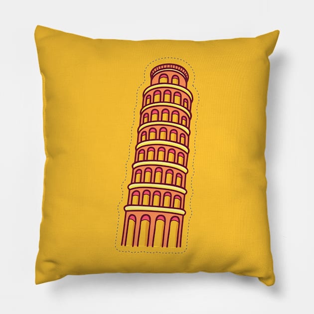 torre eifel Pillow by Boutique Creativa