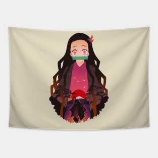 Nezuko The Demon Tapestry