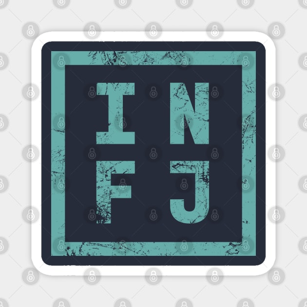 INFJ Introvert Personality Type Magnet by Commykaze