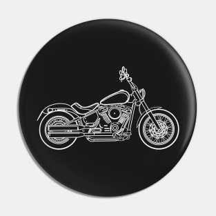 Cool motorcycle Pin