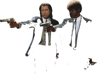 Vincent Vega And Jules Winnfield Pulp Fiction Magnet