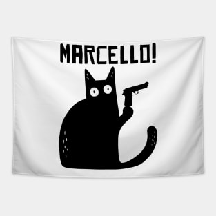 funny cat – Meowrio - mamma mia Marcello meme Tapestry