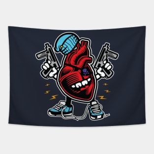 Heart Attacker Tapestry