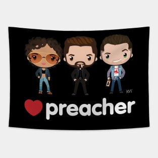 Love Preacher - Tulip, Jess & Cas Tapestry