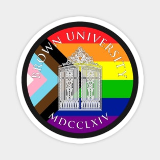 Brown University Pride Flag Magnet