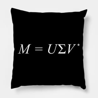 Singular Value Decomposition equation Pillow