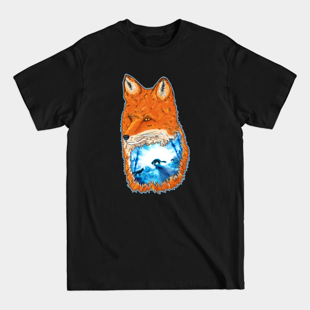 Discover Untamed Winter - Fox - T-Shirt