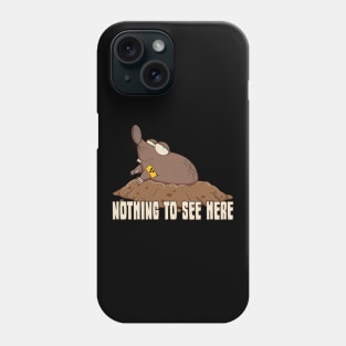 Mole Molehill Shrew Mole Talpa Phone Case