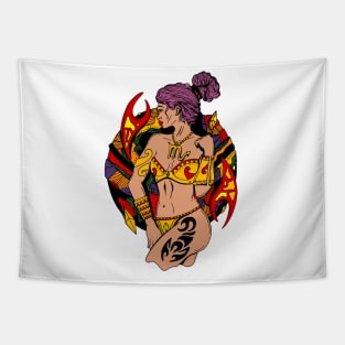 Scorpio Beauty - Mulatto Edition Tapestry