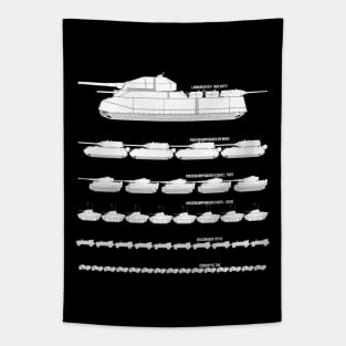 Comparison of German WW2 tank sizes Tapestry