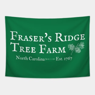 Fraser's Ridge Tree Farm Christmas Tapestry