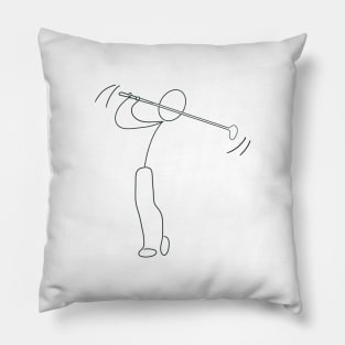 Golf doodle Pillow