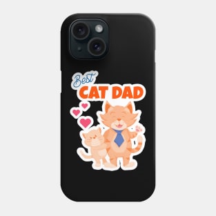 Best Cat Dad Phone Case