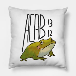 acab frog (all cops are bastards) 1312 Pillow