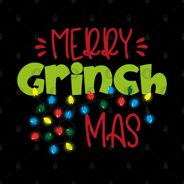 Merry Grinchmas by T-shirt Factory