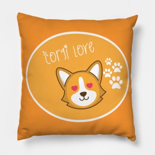 Corgi found his love Pillow