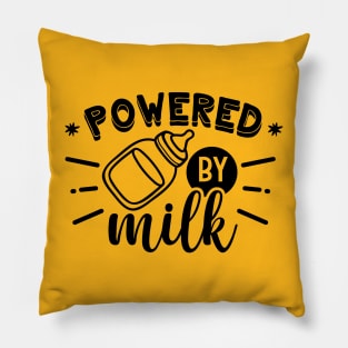 powered by milk Pillow