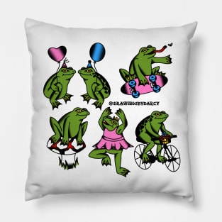 Frog Pack Pillow