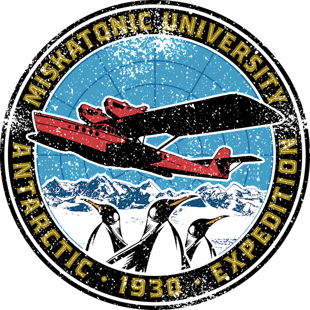 Miskatonic University Antarctic Expedition Kids T-Shirt by Geekeria Deluxe