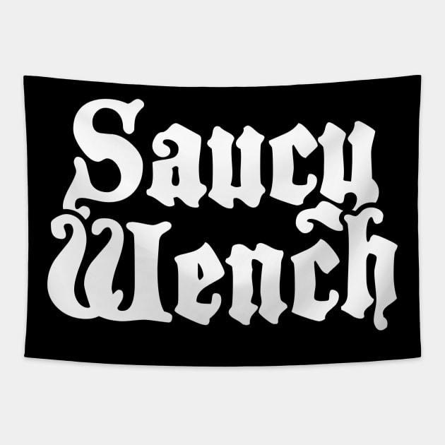 Wench - Funny Renaissance Festival Faire Tapestry by MeatMan