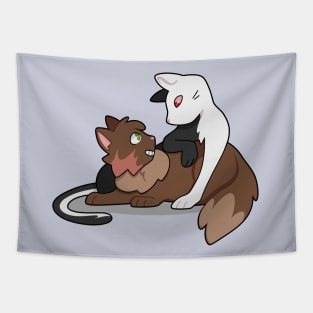 Beeduo Cats (DSMP) Tapestry