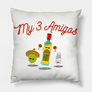 My 3 Amigos Pillow