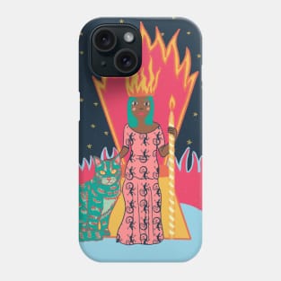 Queen of Wands Phone Case