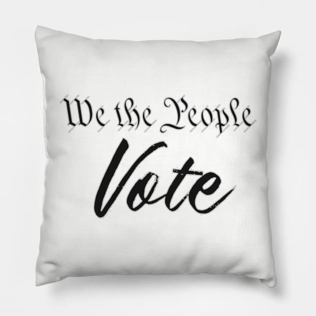 We the people vote Pillow by Gate4Media